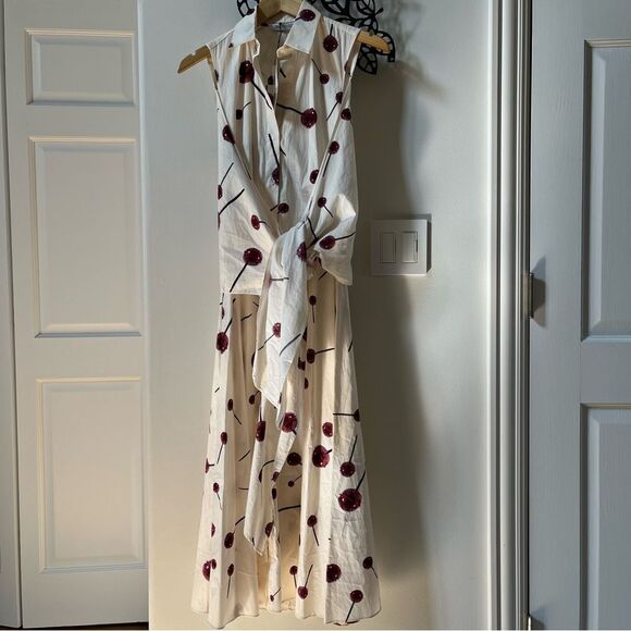 Zara Lollipop Printed Poplin Shirtdress ZW Collection 2024 XS NWT - Picture 9 of 16